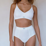 Soft Cup Bralette - White