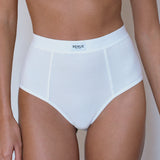 High Rise Boy Brief - White