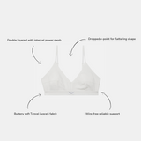 Soft Cup Bralette - White