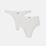 White Brief & Thong 2-Pack